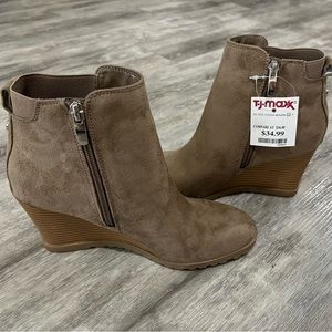 Nine West Suede Booties - Size 7